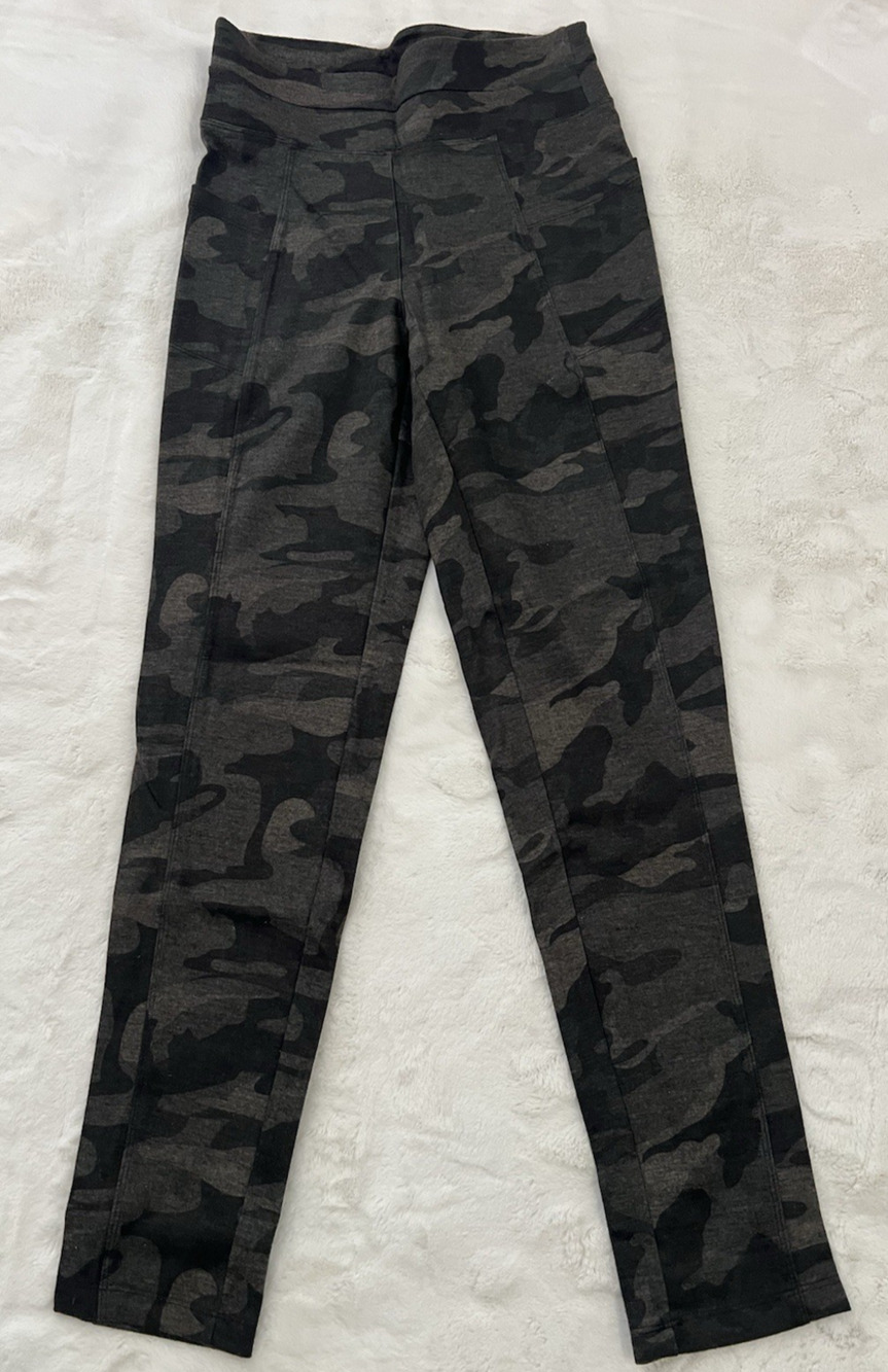 Rewash Camo Print High Rise Leggings Womens Medium Stretch Pull On Pants